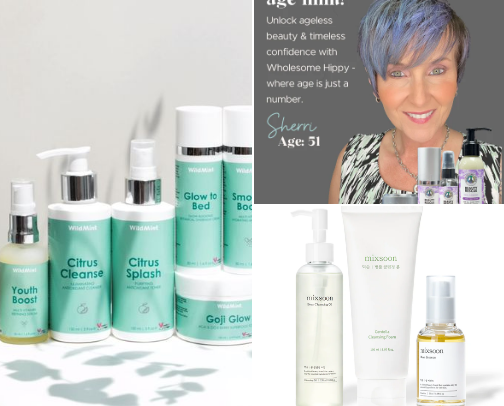 Nourishing Skincare for Mature Skin (or Simply Staying Healthy!) cover photo collage