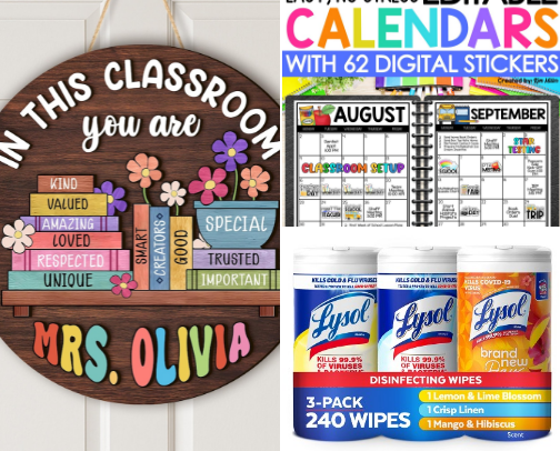 Teacher must haves cover photo collage