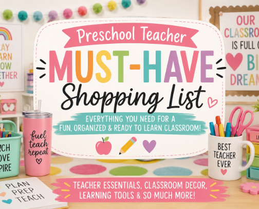 Classroom Must Haves cover photo collage