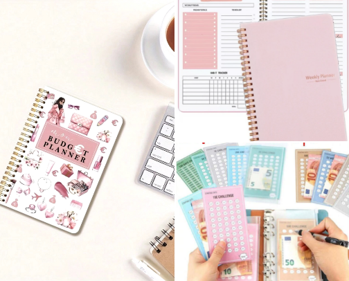 Finances & Planner 💸 cover photo collage