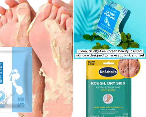 Foot care cover photo collage
