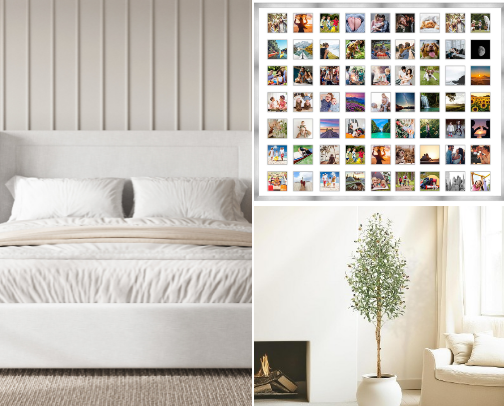 Furniture and Decor to freshen up your bedroom 🛏️ cover photo collage