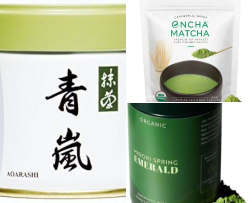 matcha essentials🍵 cover photo collage