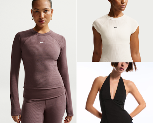 Women chlothes cover photo collage