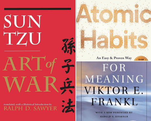 Must have books about self-improvement cover photo collage