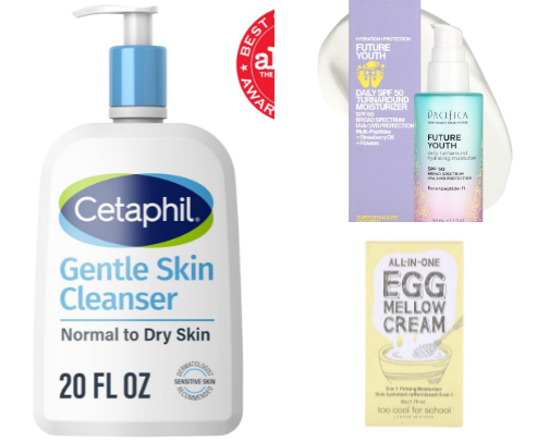 Skincare for Skeptics - My Simple Daily Routine 🧼 cover photo collage