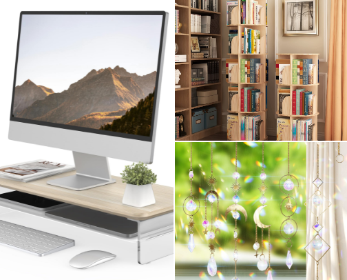 Whimsical Home Office 🍄 cover photo collage