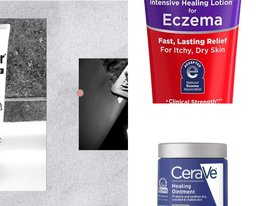 Problems with dry and inchy skin cover photo collage