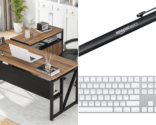 Amazon Home Office cover photo collage