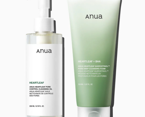 korean skincare products cover photo collage