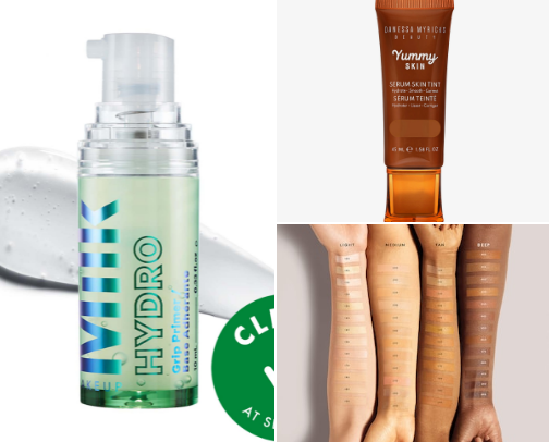 my weightless makeup routine cover photo collage