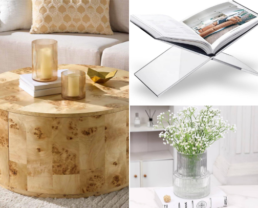 Shop My New Office Library cover photo collage