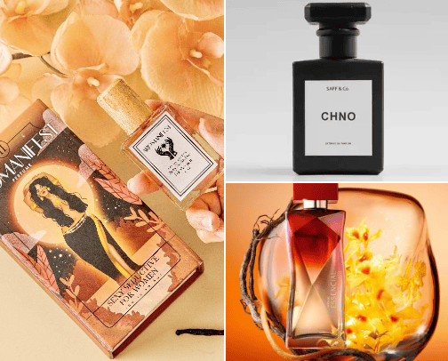 women's perfume to boost attractiveness and confidence cover photo collage