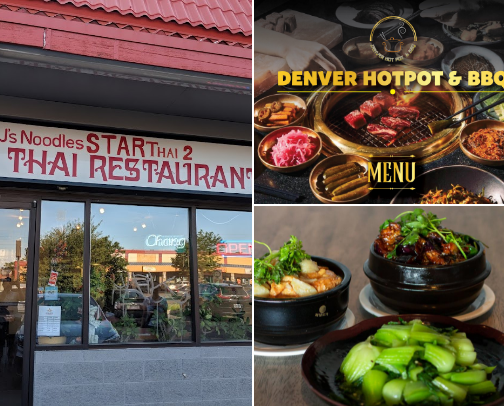 Best Asian Food Spots in Denver cover photo collage