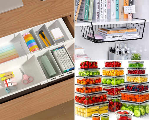 Small Space Home Organization cover photo collage