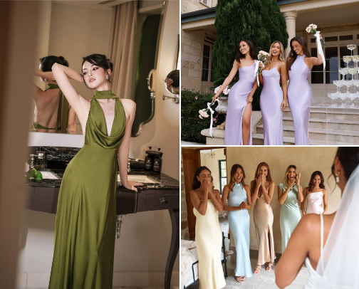 Spring & Summer Wedding Guest Dresses cover photo collage