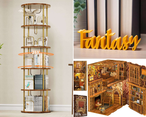 Gift Ideas for Book Lovers cover photo collage
