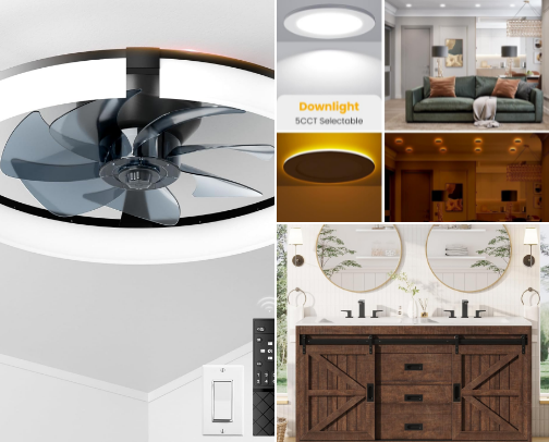 New House Products cover photo collage