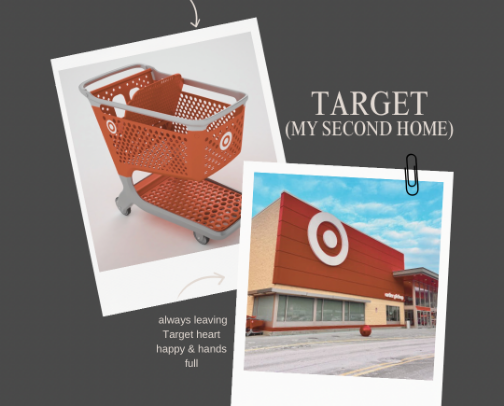 Target (my second home) cover photo collage