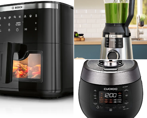 Home and kitchen essentials cover photo collage
