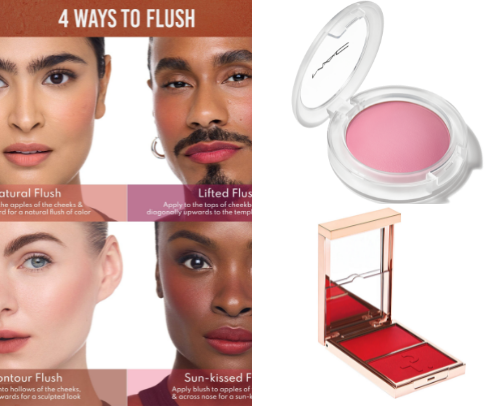 Best blushes cover photo collage