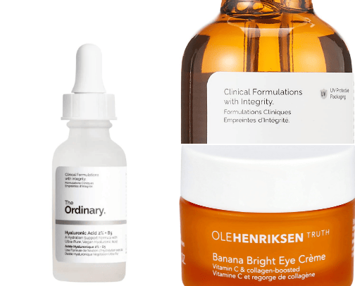 skincare cover photo collage