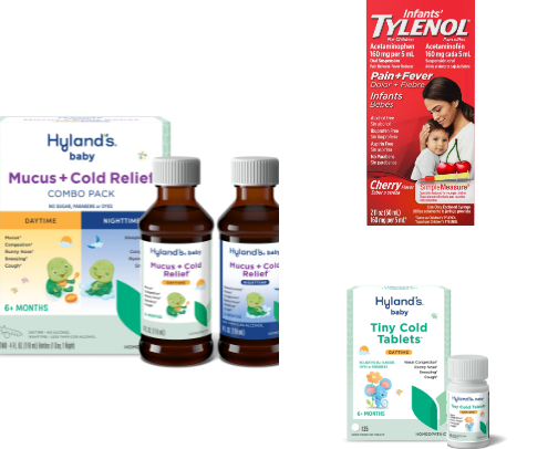 Baby medicine I use cover photo collage