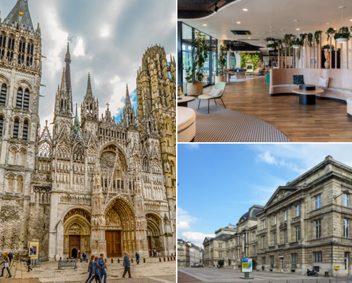 Hotel stays for an easygoing getaway, Art, History, Wandering & Places I Enjoyed Staying Rouen, France cover photo collage