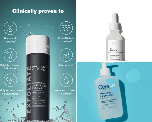 Texture Tamer Kit – Skincare That Smooths Bumpy, Uneven Skin cover photo collage