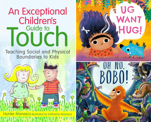 Books I Trust for Teaching Kids About Consent cover photo collage
