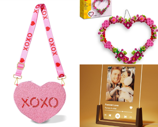 Valentine’s Day goodies ♥️ cover photo collage