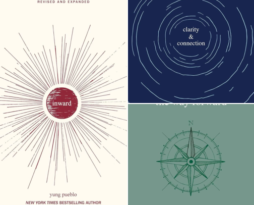 Inward (The Inward Trilogy) and Soulful Healing Poetry Collection cover photo collage