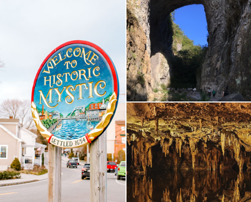 My favorite places cover photo collage