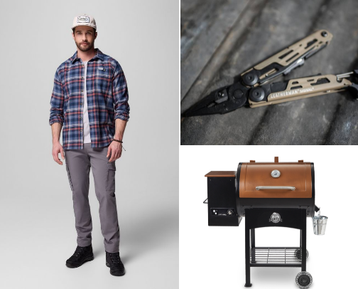 🎁 The Definitive Gift Guide for Him: Outdoors & At Home cover photo collage