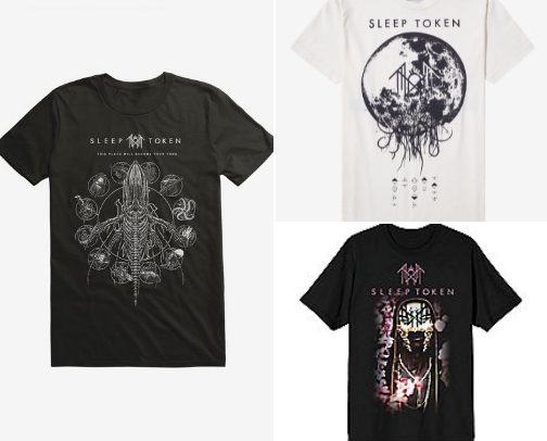 Band tees cover photo collage