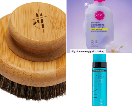 My Everything Shower Routine Must Haves cover photo collage
