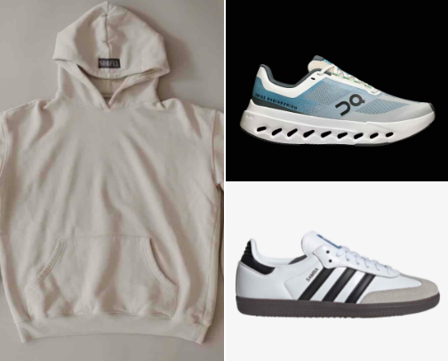 Living in Athleisure cover photo collage