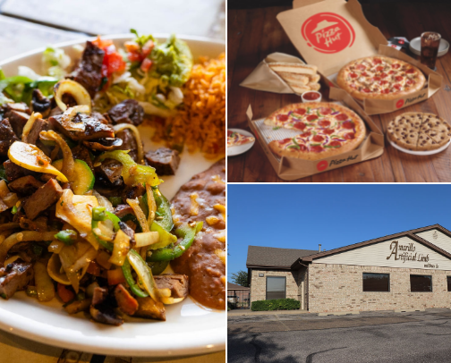 My top Amarillo food & store recs cover photo collage