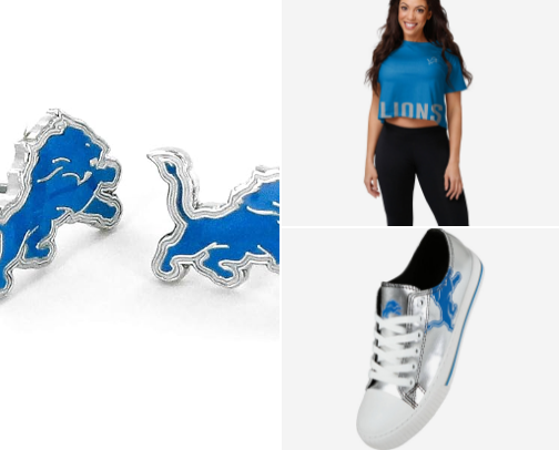 Detroit Lions Apparel cover photo collage