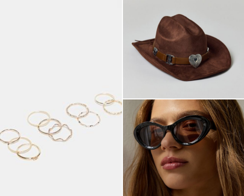 Gorgeous, gorgeous girl accessories cover photo collage