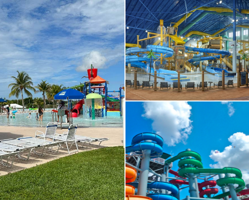 Water Parks We Love - Florida cover photo collage