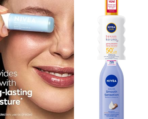 NIVEA cover photo collage