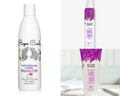 Curly Hair Recs cover photo collage