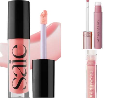 Pink Lippies (Hydrating/ Non Sticky) 💕 cover photo collage