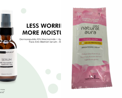 -Effective face cleanser
-Acne treatment cover photo collage