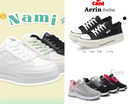 My favorite shoes cover photo collage