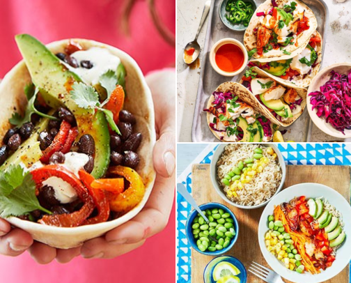 Easy Weeknight Dinner Recipes cover photo collage