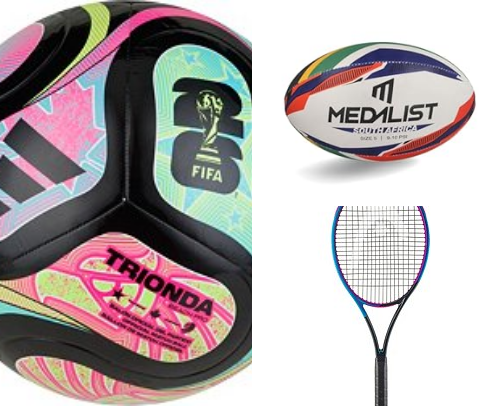 Pro player pack- sport essentials ⚽️🎾⛸ cover photo collage