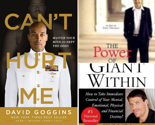 Essential books for personal growth cover photo collage