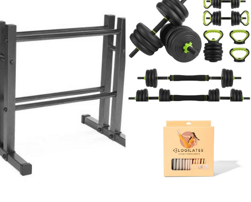 Work(out) From Home - Peloton, Walking Pads, Weights & More! cover photo collage